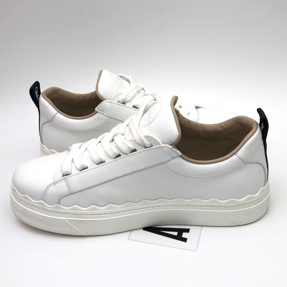 CHLOÉ Lauren Low Top Sneaker sz 7 - Picture 7 of 12
